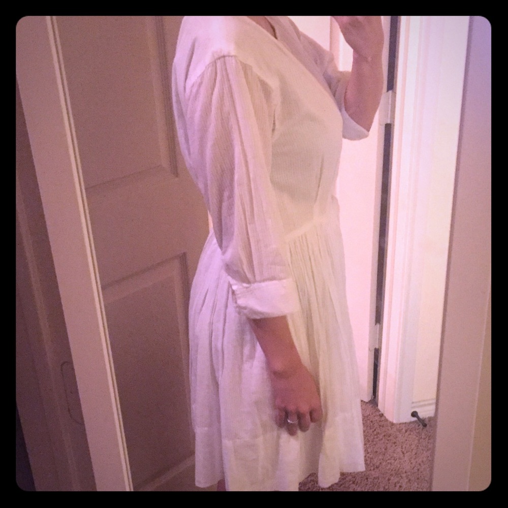Bright White Fun in the Sun Tuscany Dress